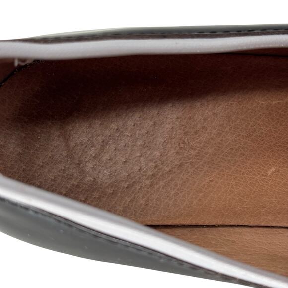 ALL BLACK Womens Chunk Links Lady Lugg Loafer EU 37.5 US 6 Purple Black Classic - Picture 12 of 12